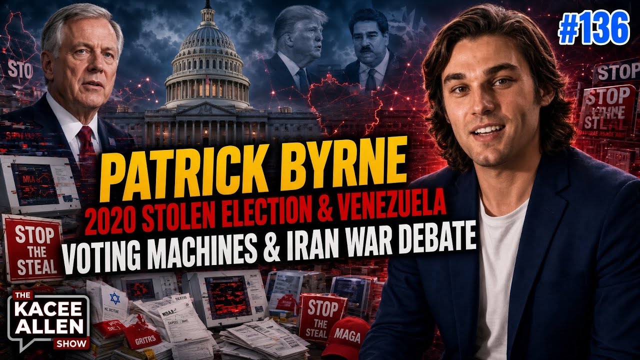 Ep. 136 – Patrick Byrne: 2020 Stolen Election, Venezuela, Voting Machines & the Iran War Debate