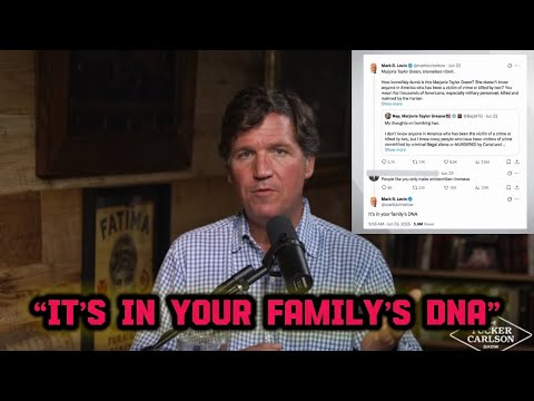 Tucker Carlson GRILLS Mark Levin for saying Kacee Allen has “Antisemitism in his family’s DNA”